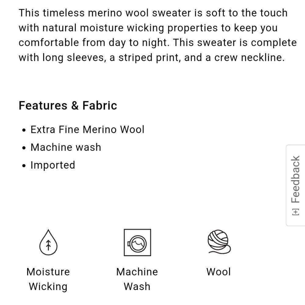 Merino Wool Sweater - Picture 7 of 8